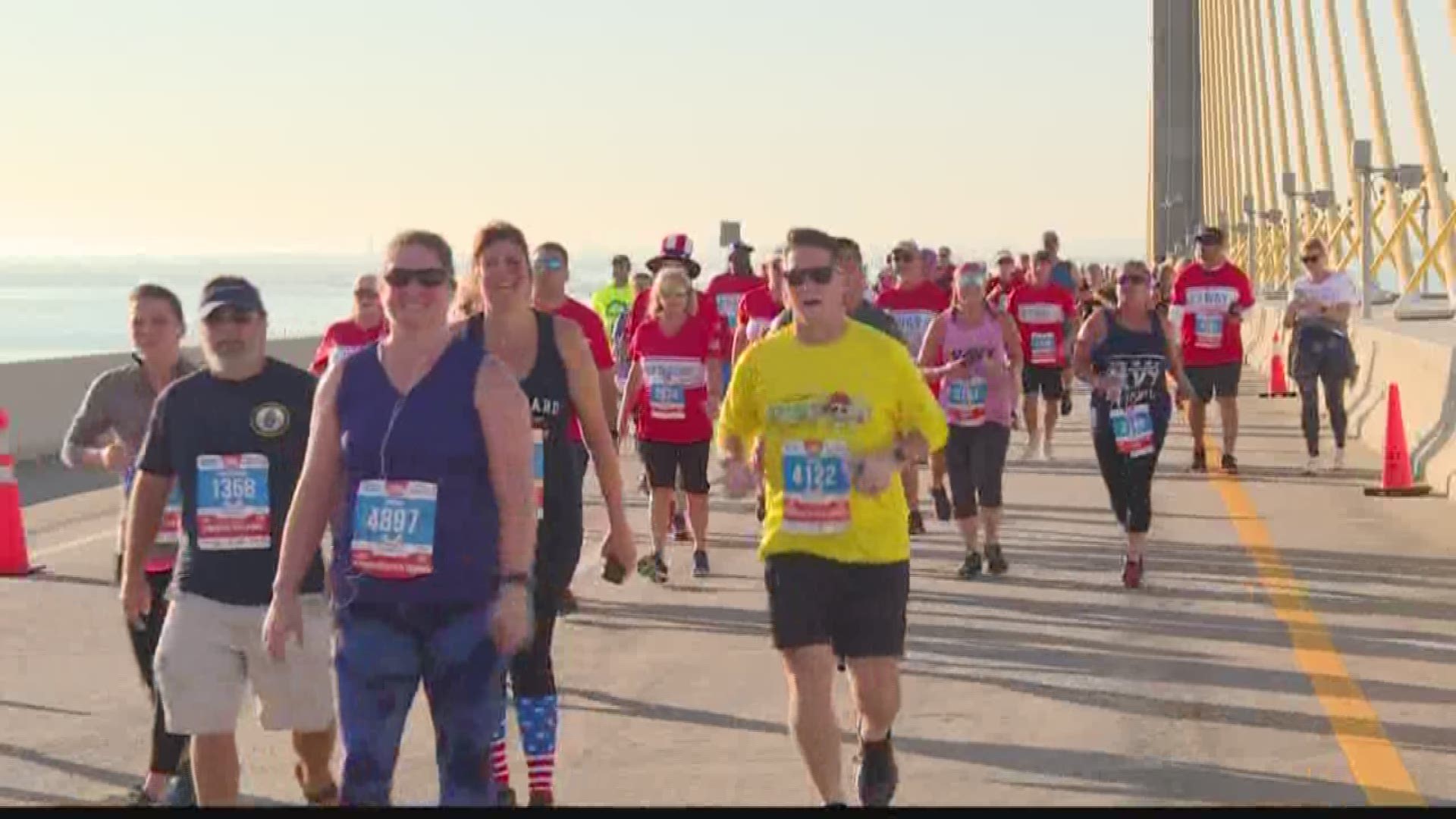 One-hundred percent of the proceeds from the race go to help military families. The race will be on 10News WTSP starting at 7 a.m. March 1.