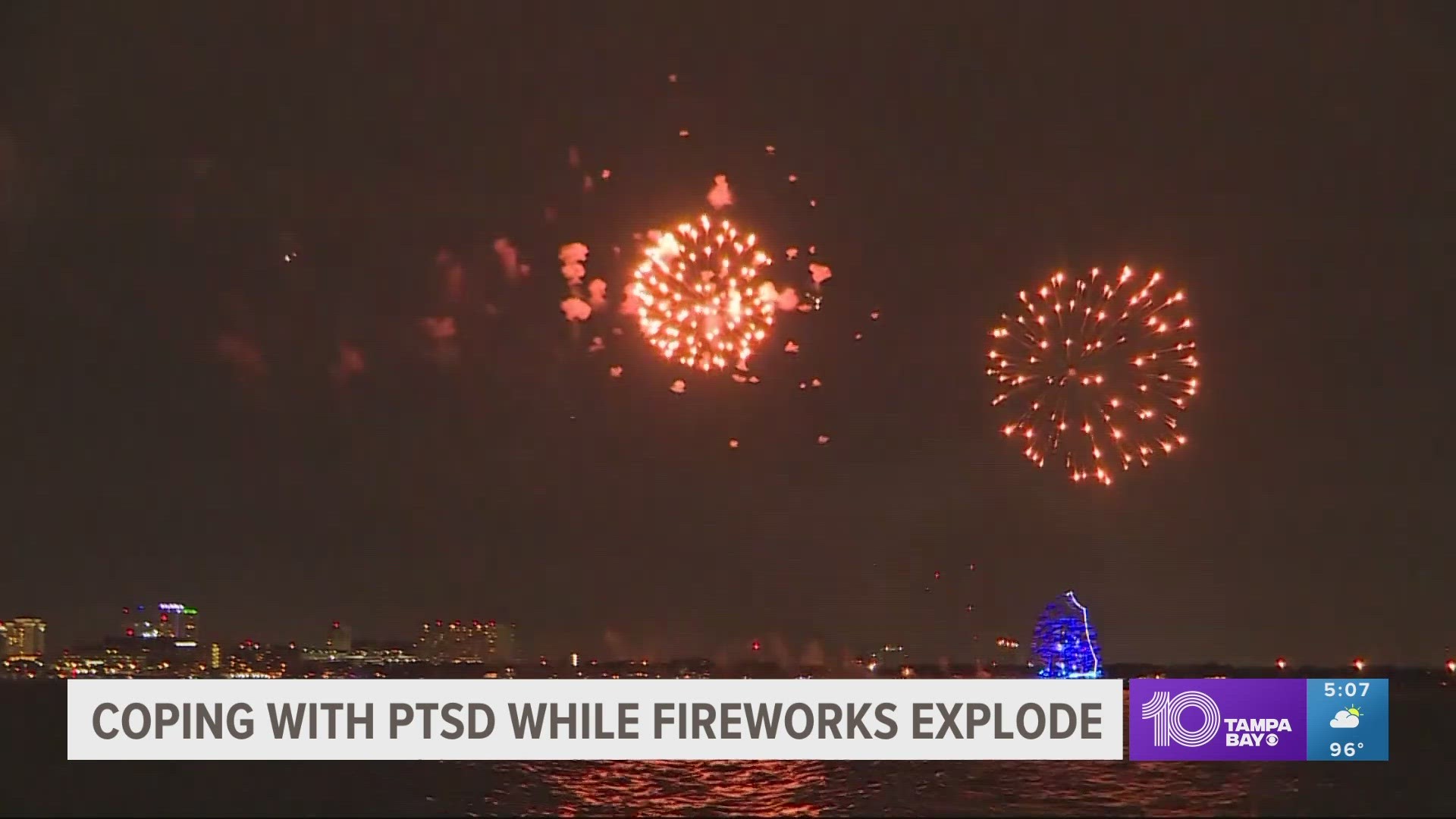 For veterans dealing with post-traumatic stress disorder, the sound and smell of fireworks can be triggering.