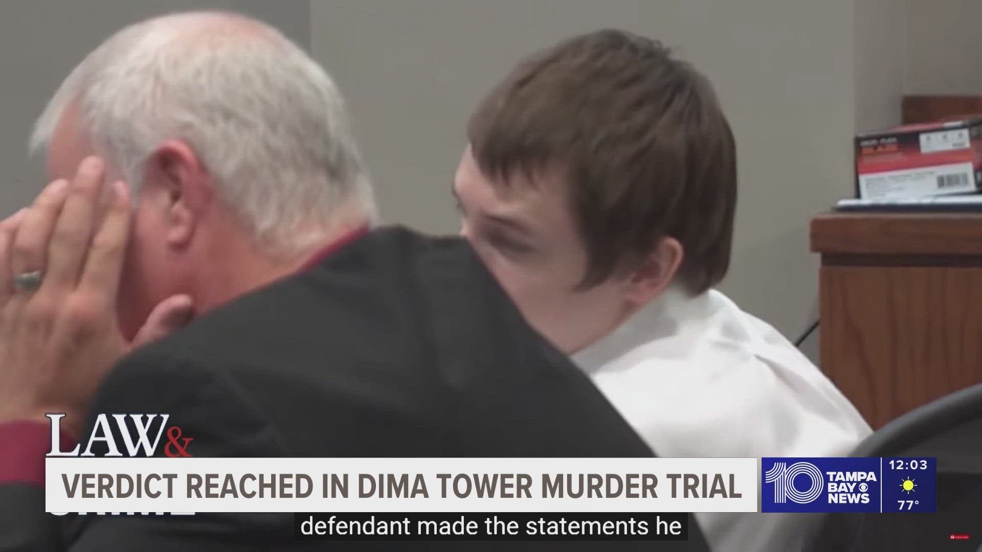 Dima Tower was adopted from Ukraine and confessed to killing his adoptive parents in 2023.