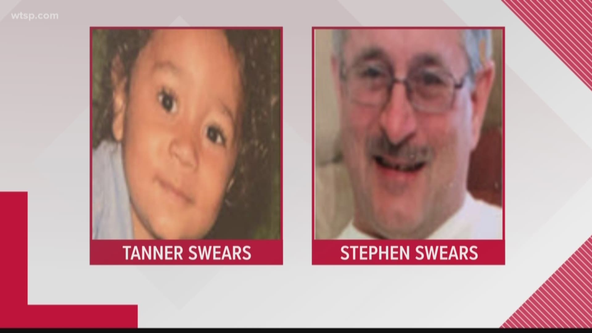Law enforcement needs people across the state of Florida to keep an eye out for a missing 4-year-old boy.

The Florida Department of Law Enforcement issued a missing child alert for Tanner Swears Saturday.

Tanner is biracial, has black hair, brown eyes, is 41 inches tall and weighs 39 pounds.

He was last seen in a diaper on the 5300 block of Northwest 55th Boulevard in Coconut Creek, Florida.