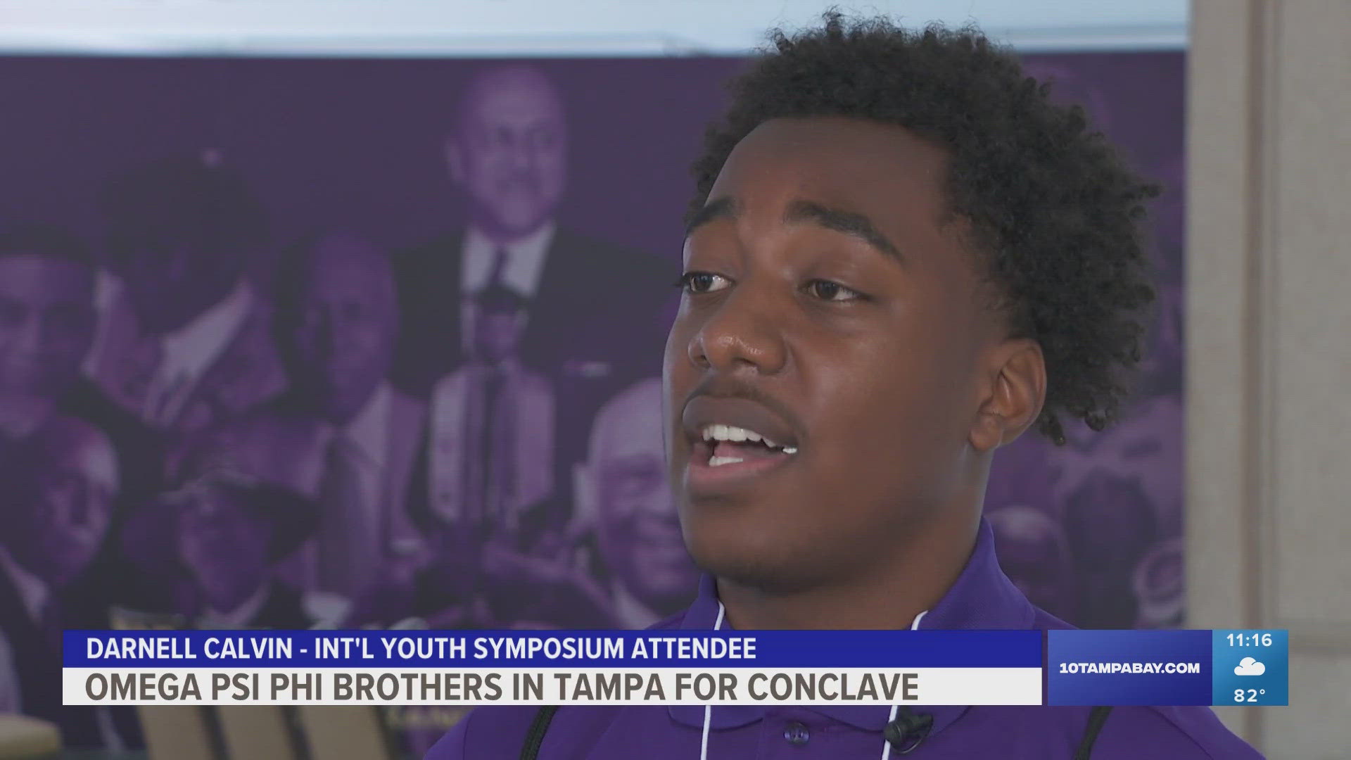 The second largest historically African-American fraternity holds its convention every two years. It's the first time in Florida since 1982.