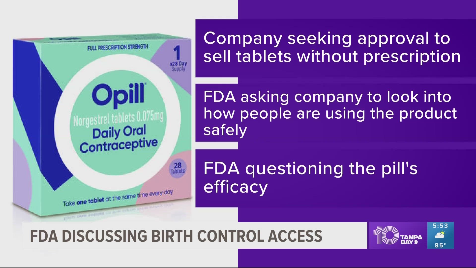 1st Over The Counter Birth Control Under Consideration By Fda 2333