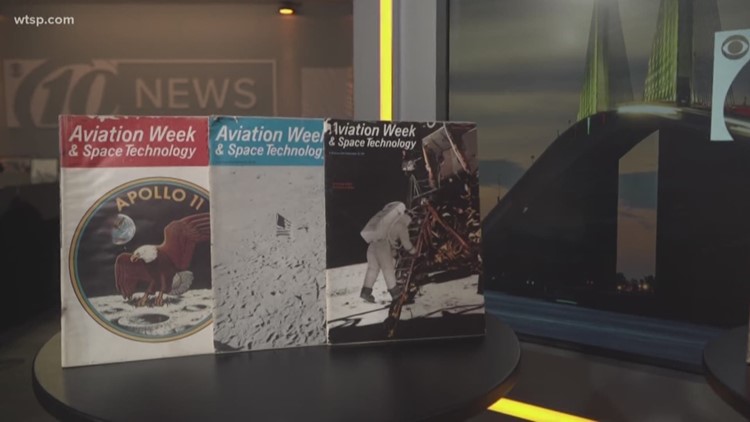 10News viewer shares 50-year-old newspapers, magazines from Apollo 11 moon landing