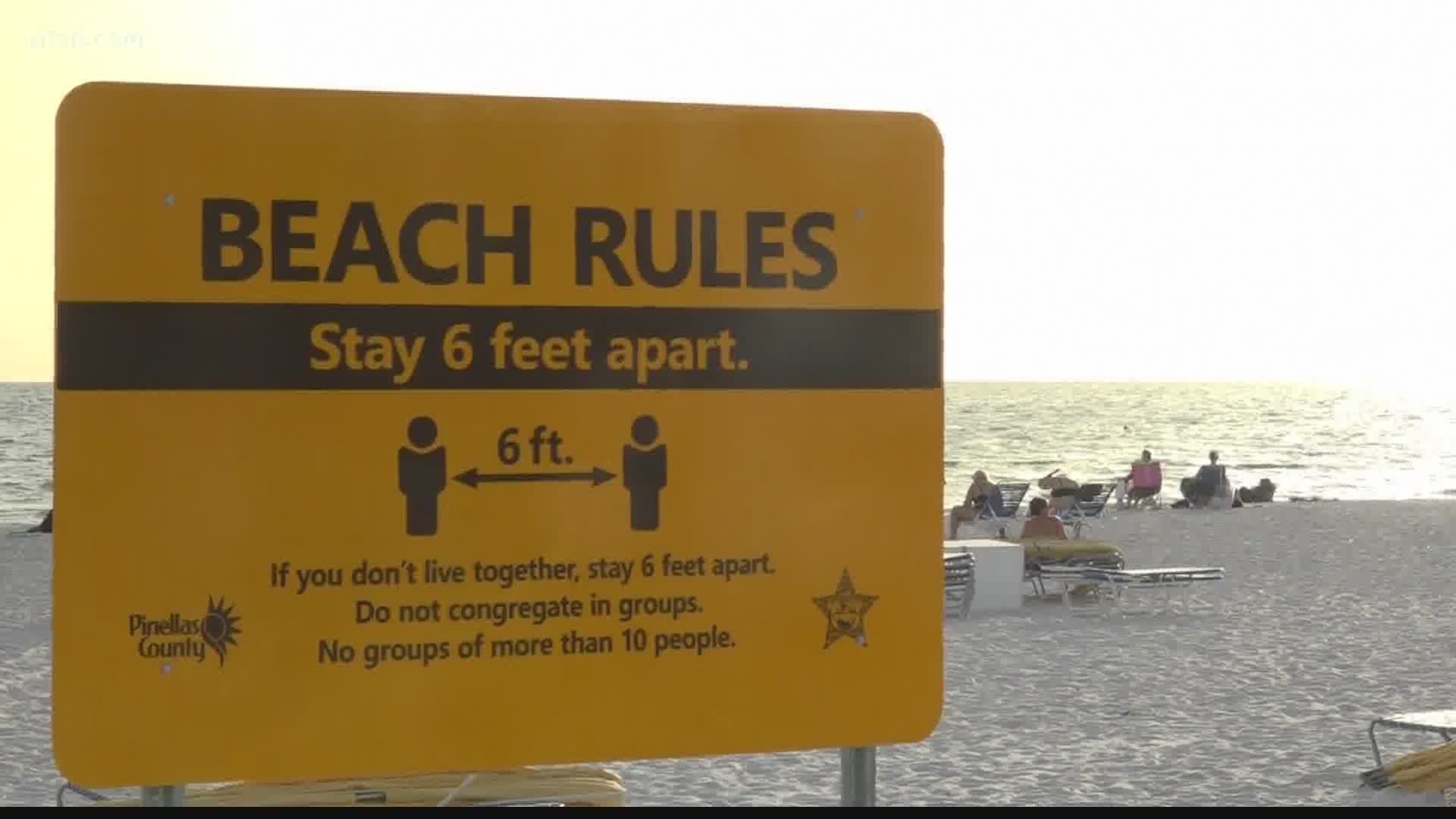 With Tampa Bay beaches remaining open, doctors say people need to be vigilant about social distancing.