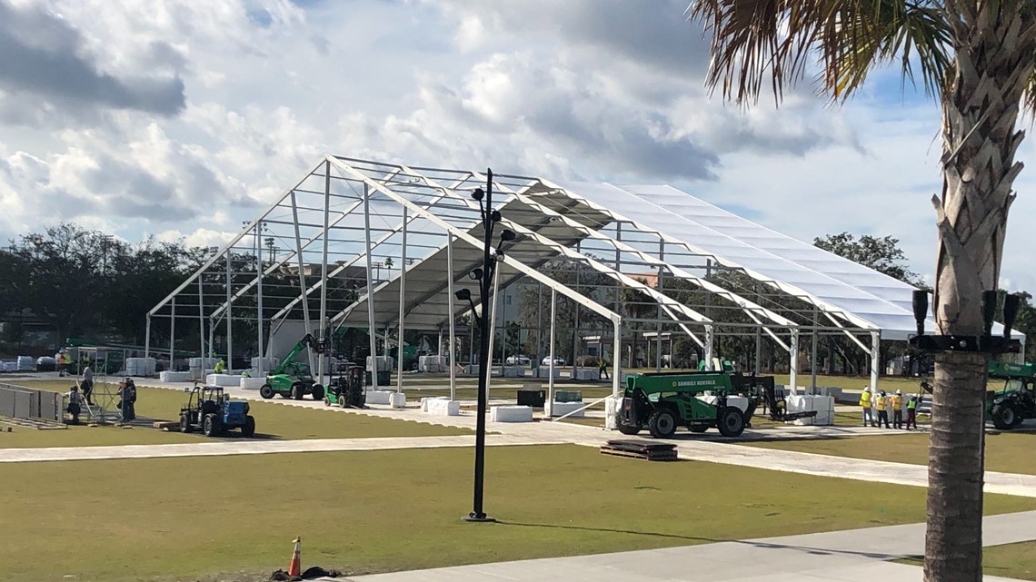 A first look inside the Super Bowl Experience in Tampa