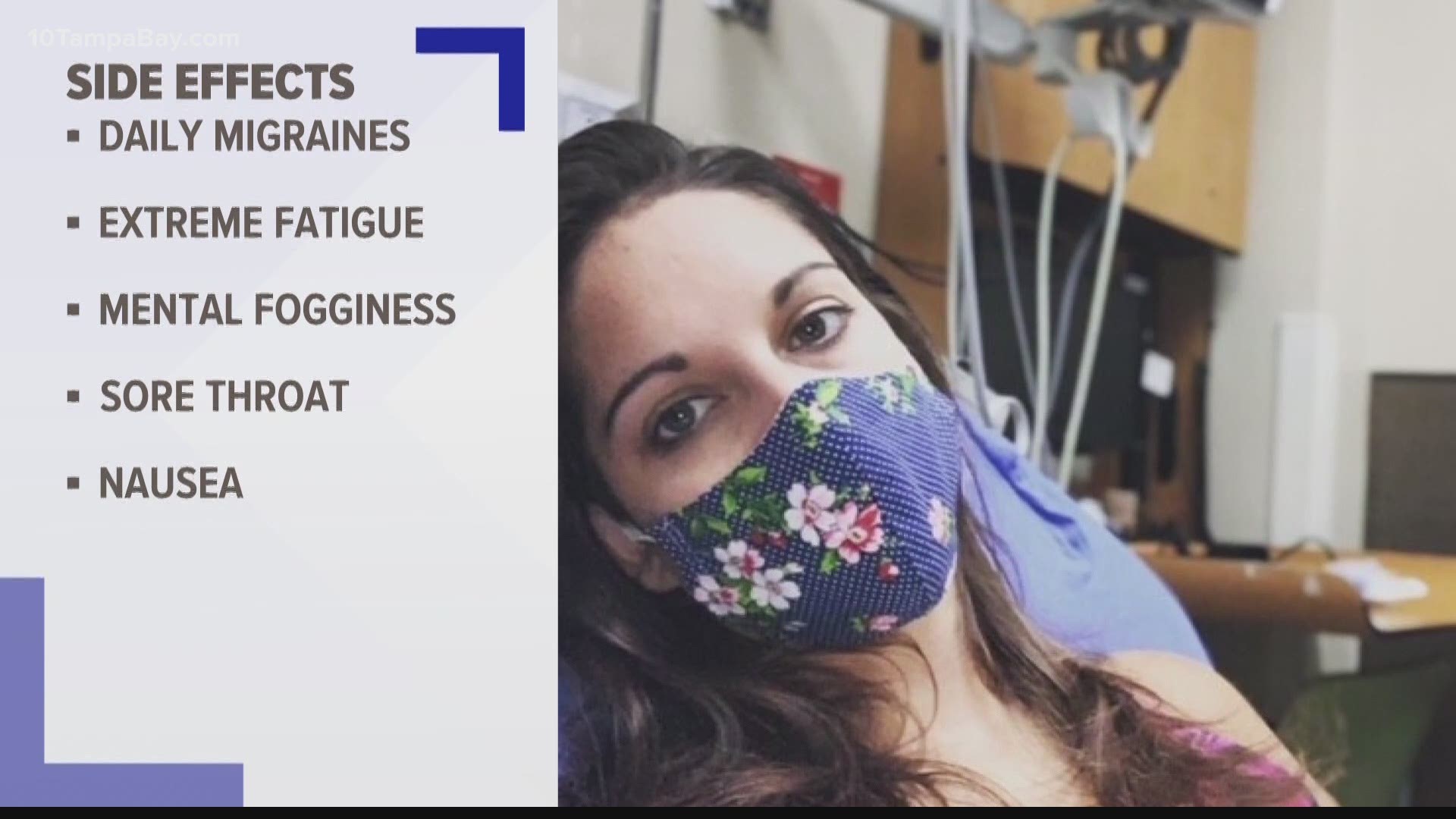 Survivors with long-term side effects are called 'long haulers' and have been dealing with medical issues since their COVID diagnosis.