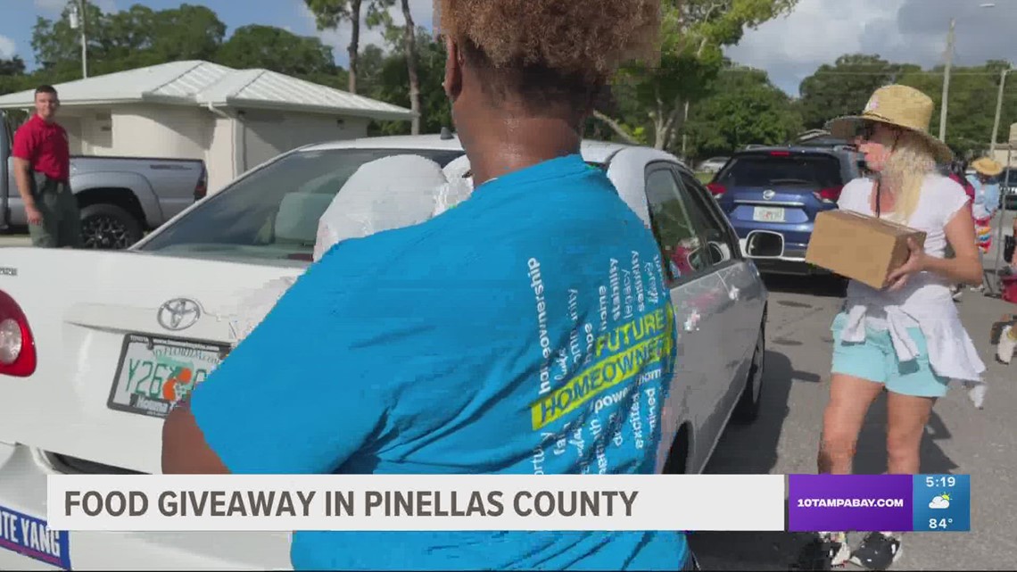 Free food giveaway in pinellas county wtsp