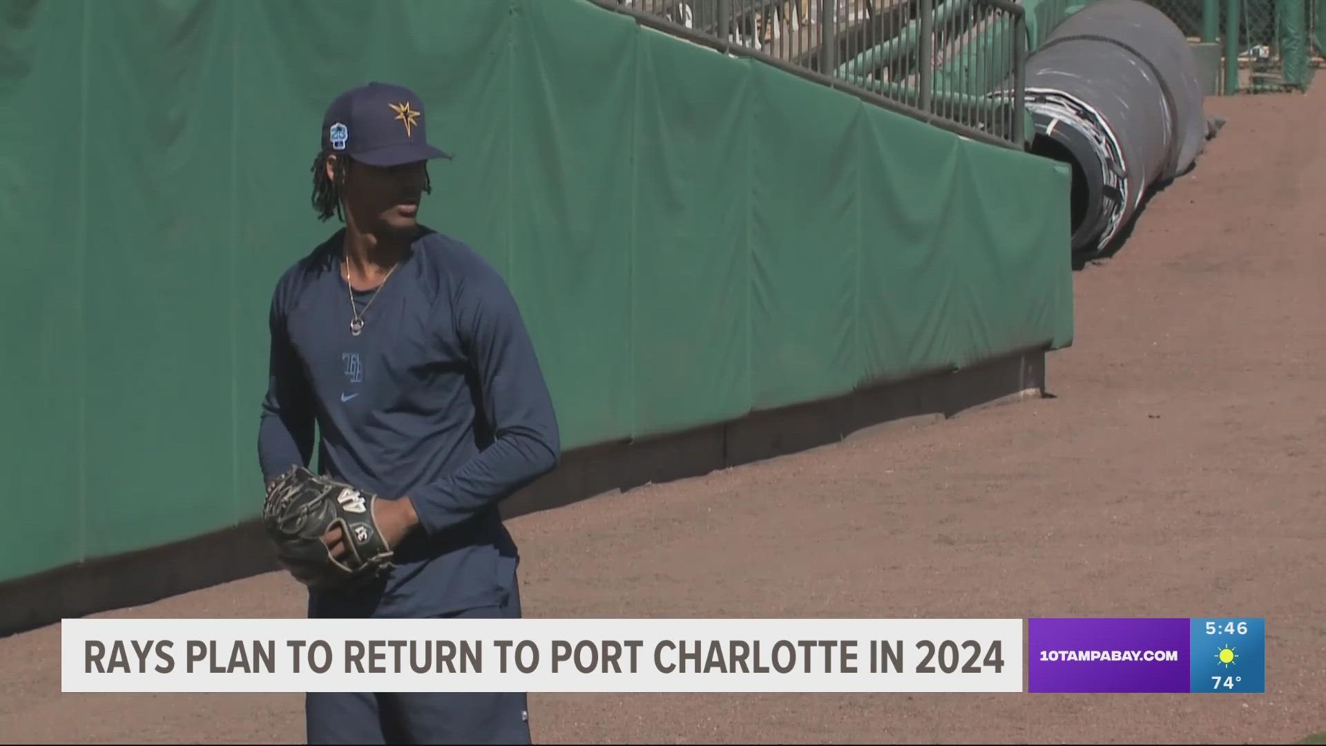 Rays returning to Port Charlotte for spring training next year