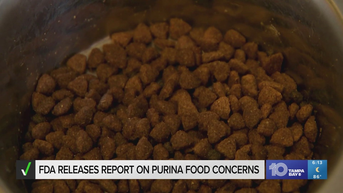 FDA claims no conclusive link between Purina food sick pet reports