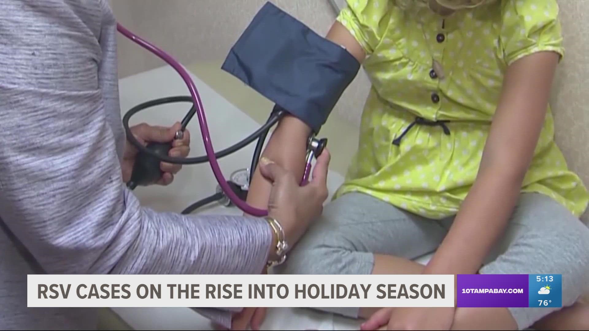 Hospitals have already been seeing an above-average number of cases for this time of year.