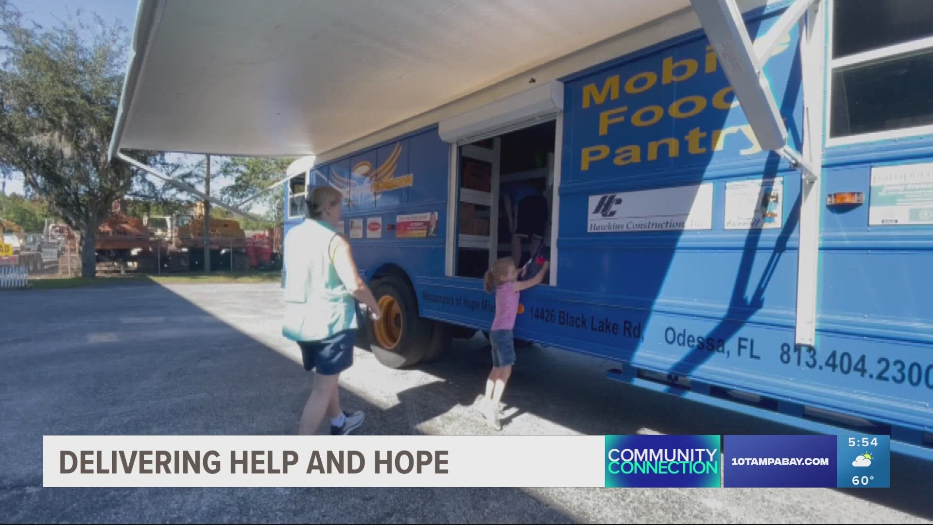 The Messengers of Hope Mission helps feed the hungry in Pasco County.