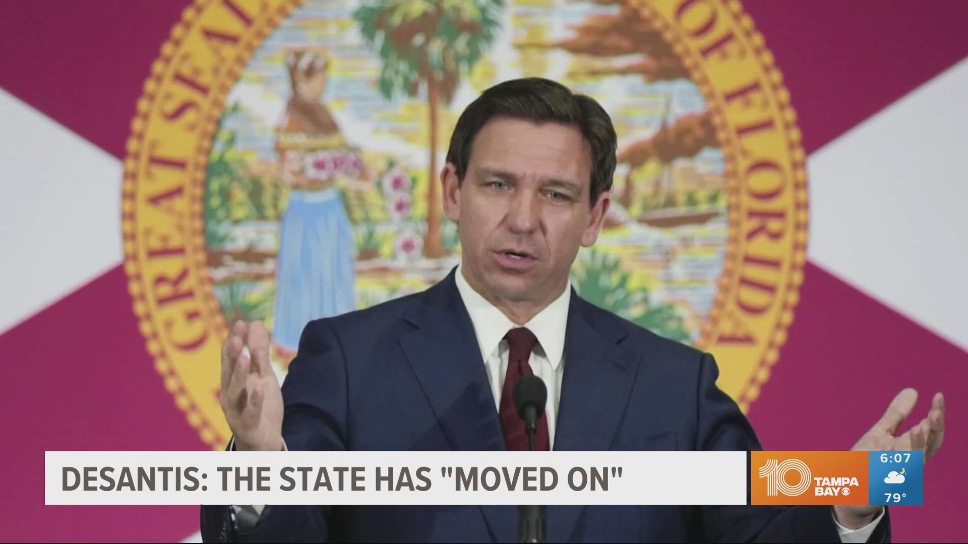 DeSantis is urging Disney to drop its lawsuit against the state.