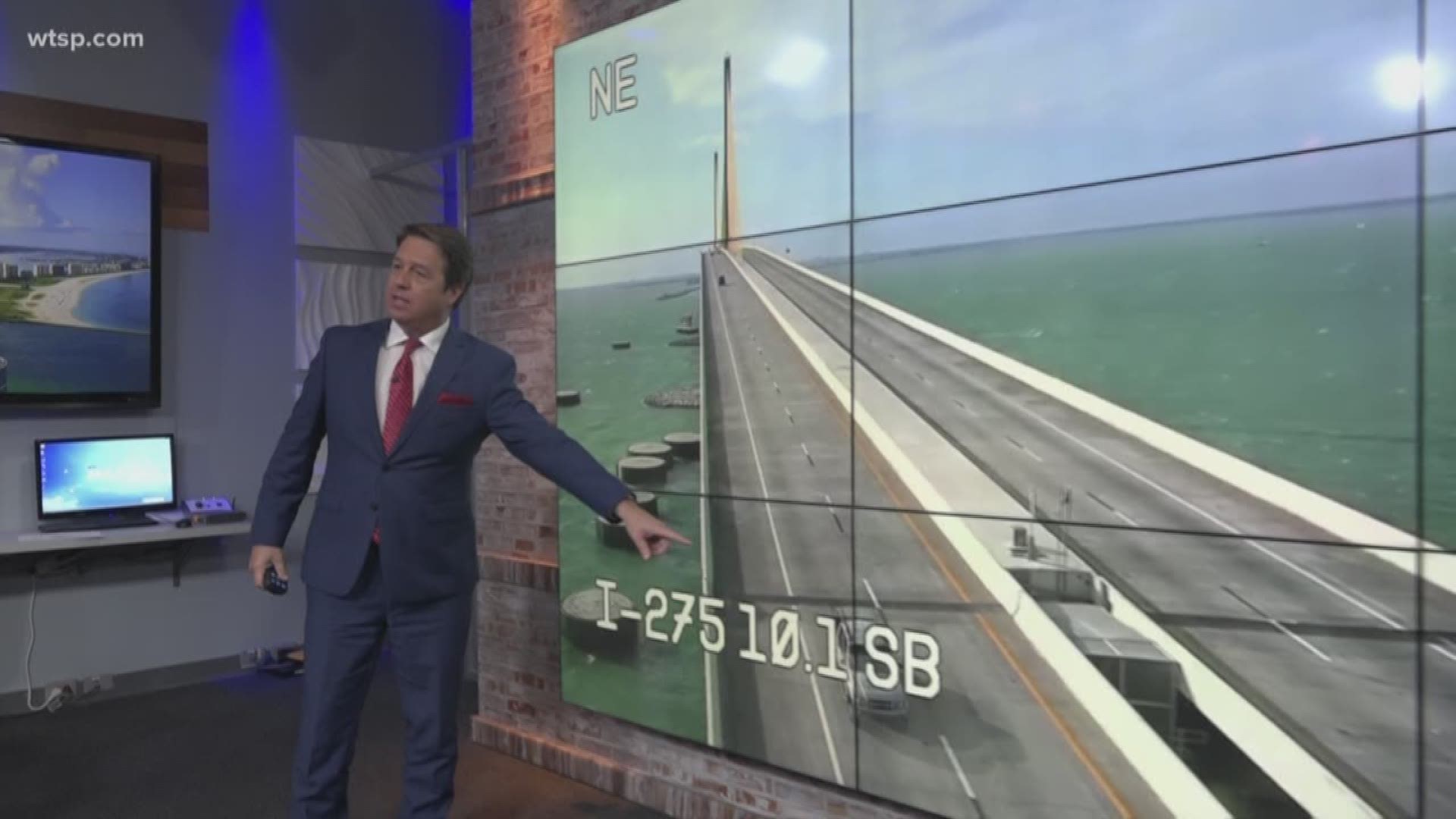 The Sunshine Skyway Bridge has reopened following powerful winds and a strong line of storms rolling through Tampa Bay. 

The Florida Highway Patrol had said it would close the bridge connecting Pinellas and Manatee counties if sustained winds reached at least 40 miles per hour.