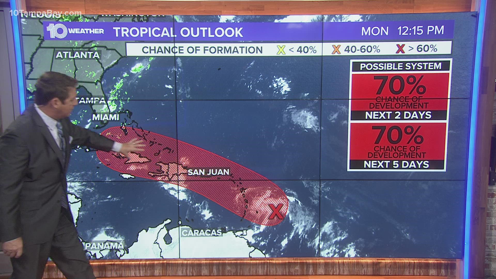 Tracking the tropics Invest 94L likely to a depression