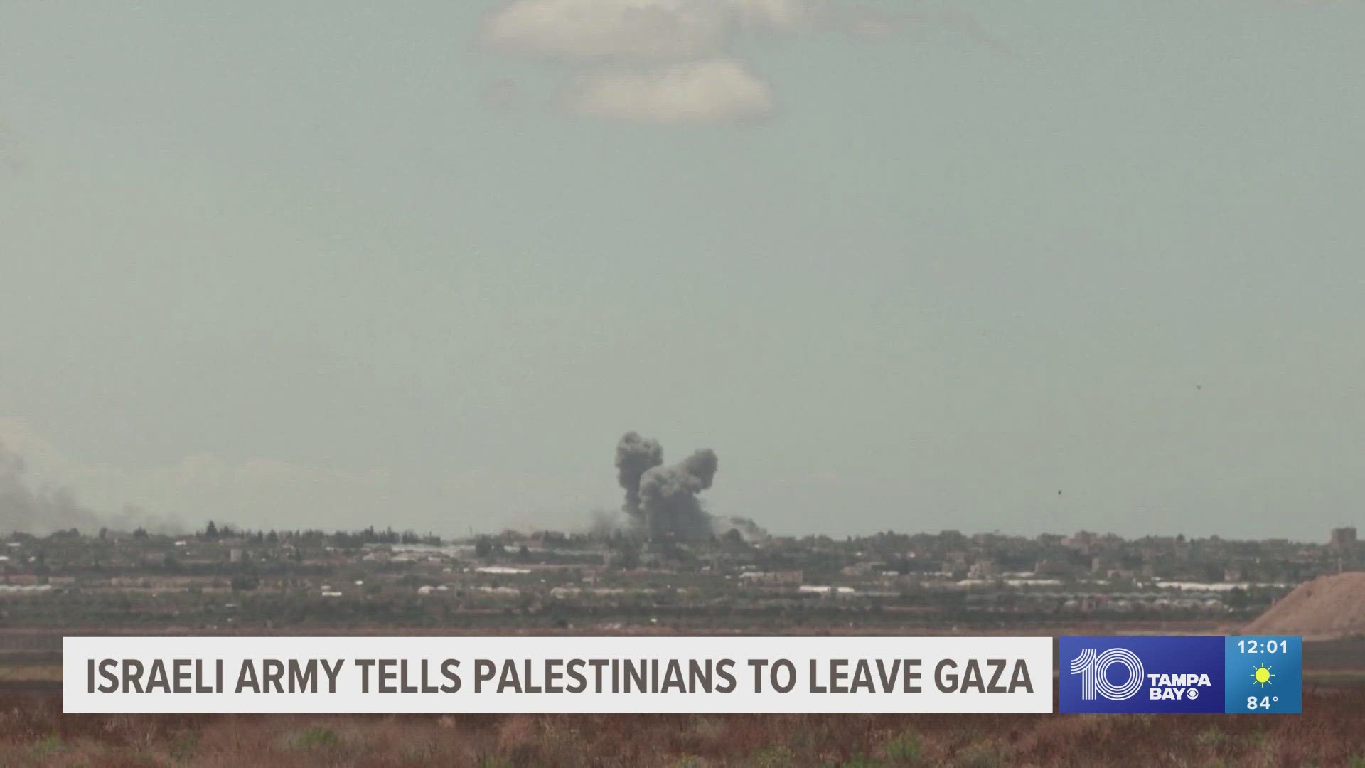 Israeli army tells Palestinians to evacuate parts of Gaza's Rafah ahead of an expected assault.