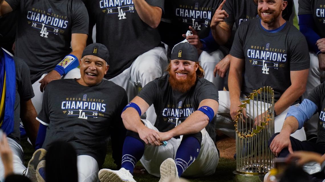 Los Angeles Dodgers on X: Looking good in those @redturn2 jerseys