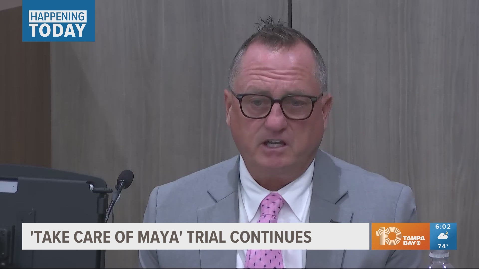 On Monday, Maya's father spoke in court for the first time.