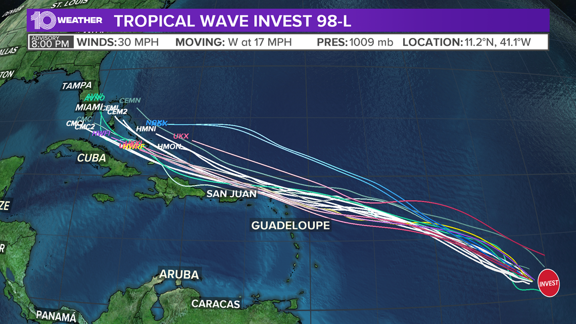 NHC: 2 tropical systems under watch in the Atlantic, Caribbean | wtsp.com