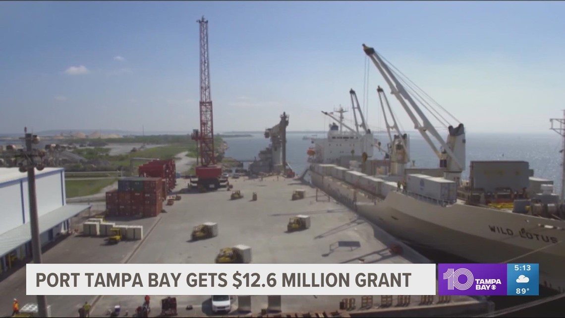 Port Tampa Bay is getting a $12.6M grant: Here's how it will be used