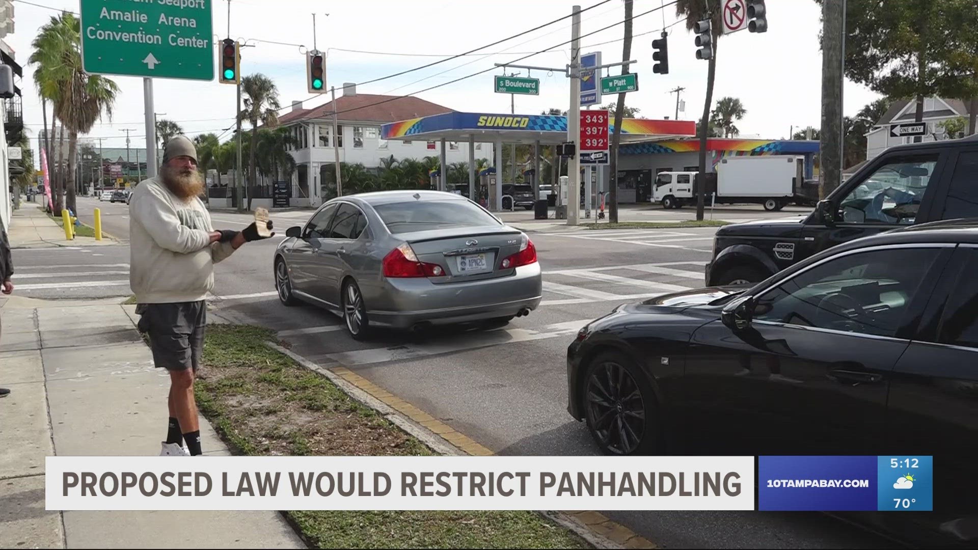 Florida legislator pushing for statewide panhandling law