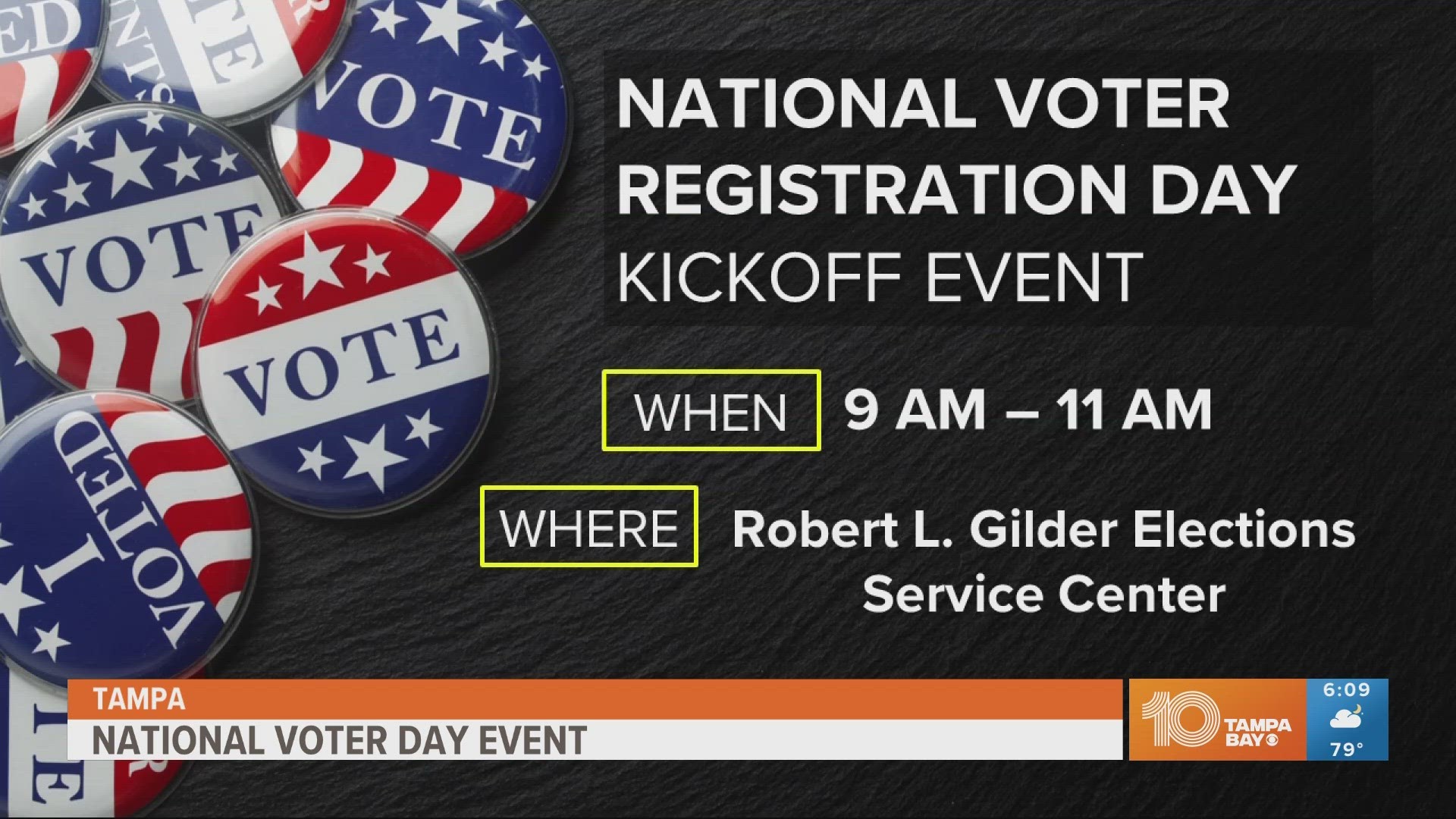 National Voter Day offers vital opportunities for voters to register and fill out ballot requests. Here are some places to do that around the area.
