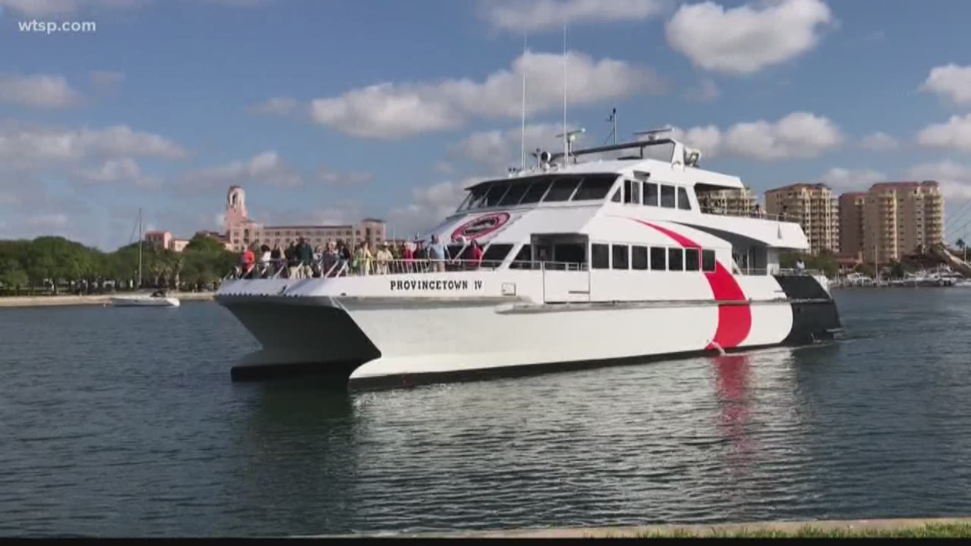 Cross Bay Ferry service begins Nov. 1 between Tampa and St. Petersburg.