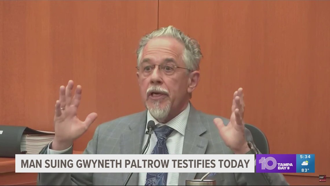 Man suing Gwyneth Paltrow testifies in Utah ski crash trial