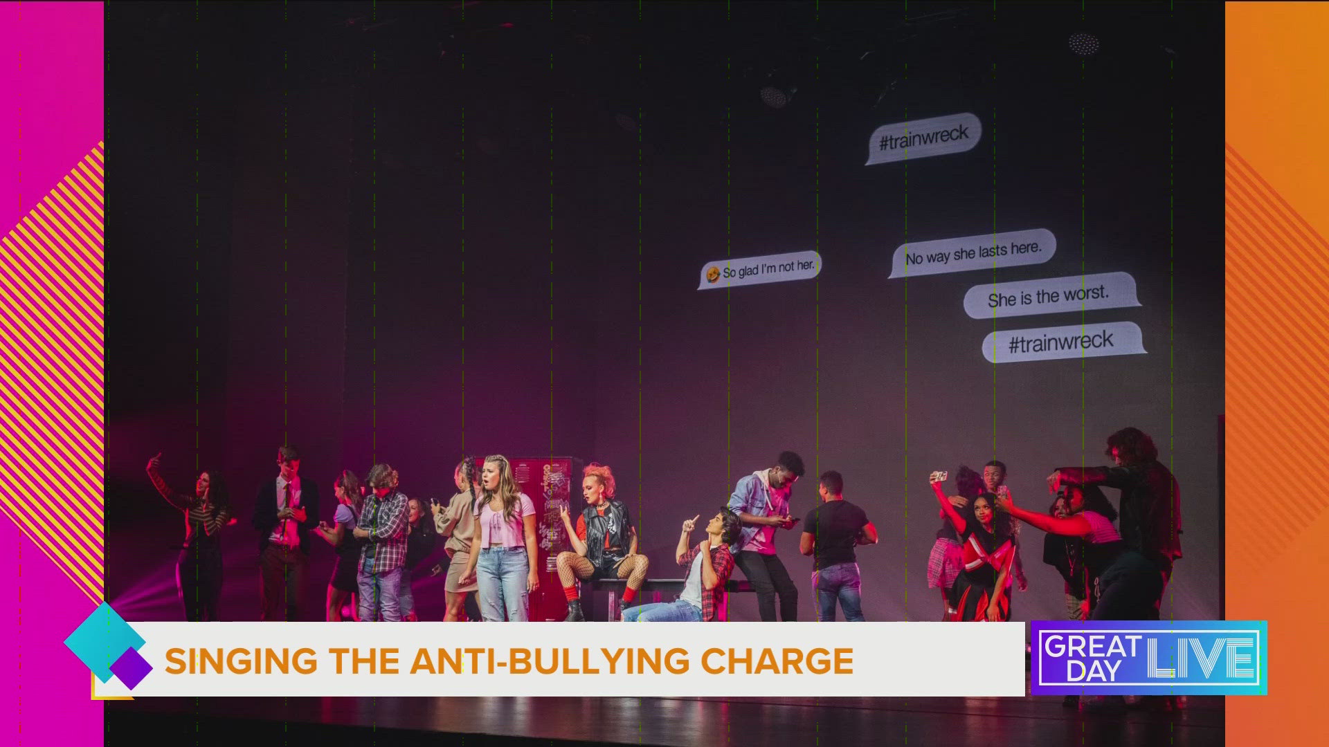 A husband-and-wife team is bringing a unique assembly and musical into schools across the country to target bullying.