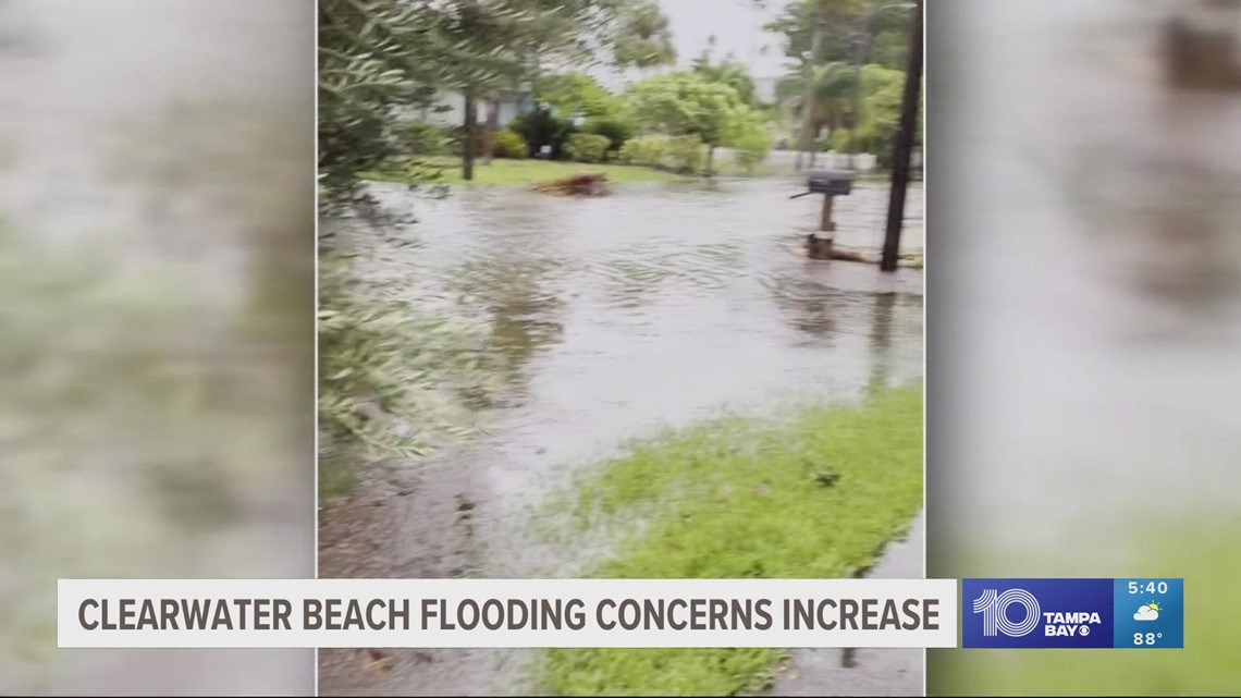 Clearwater flooding concerns increase as sea level rises | wtsp.com