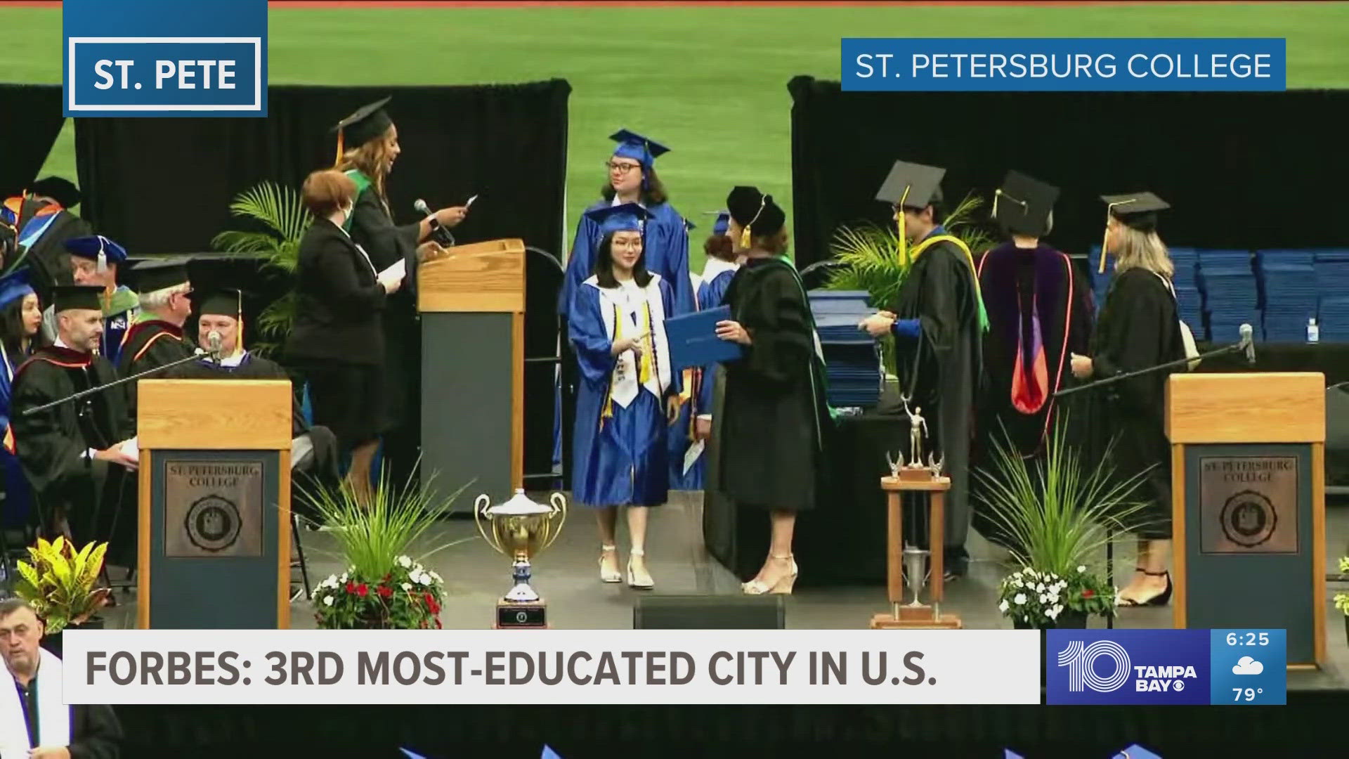 A new study says that the city of St. Petersburg is getting recognition as one of the most educated cities in the U.S.