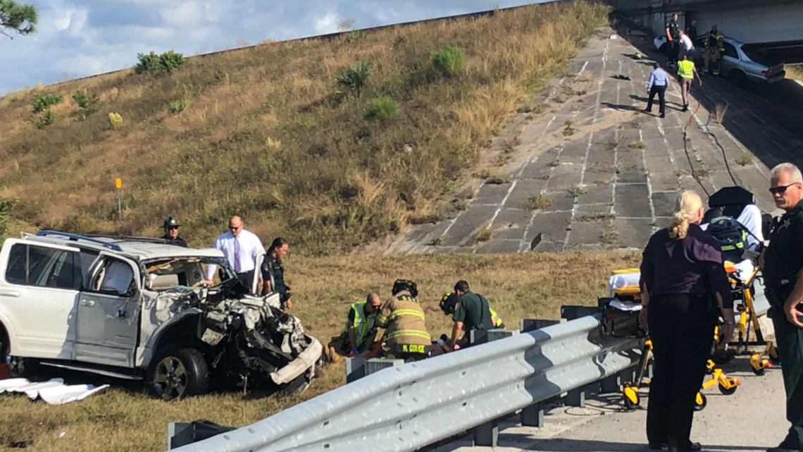 Crash with injuries shuts down parts of I75 near Sarasota