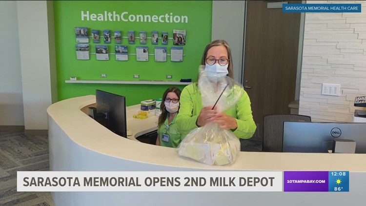 Sarasota Memorial opens 2nd milk depot for breast milk donation
