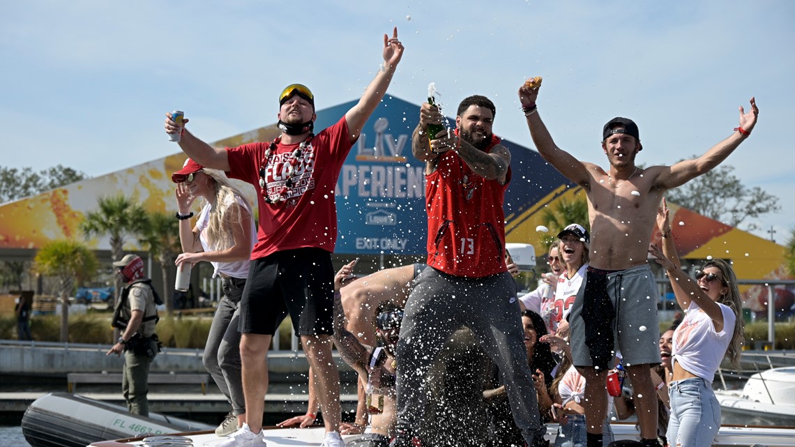 Details, Time, Route, Key Information for the Tampa Bay Buccaneers  Championship Boat Parade in Tampa on February 10, 2021