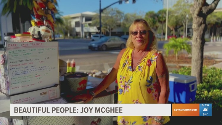 Joy McGhee brings love to St. Pete by selling hot dogs on Central Ave | Beautiful People