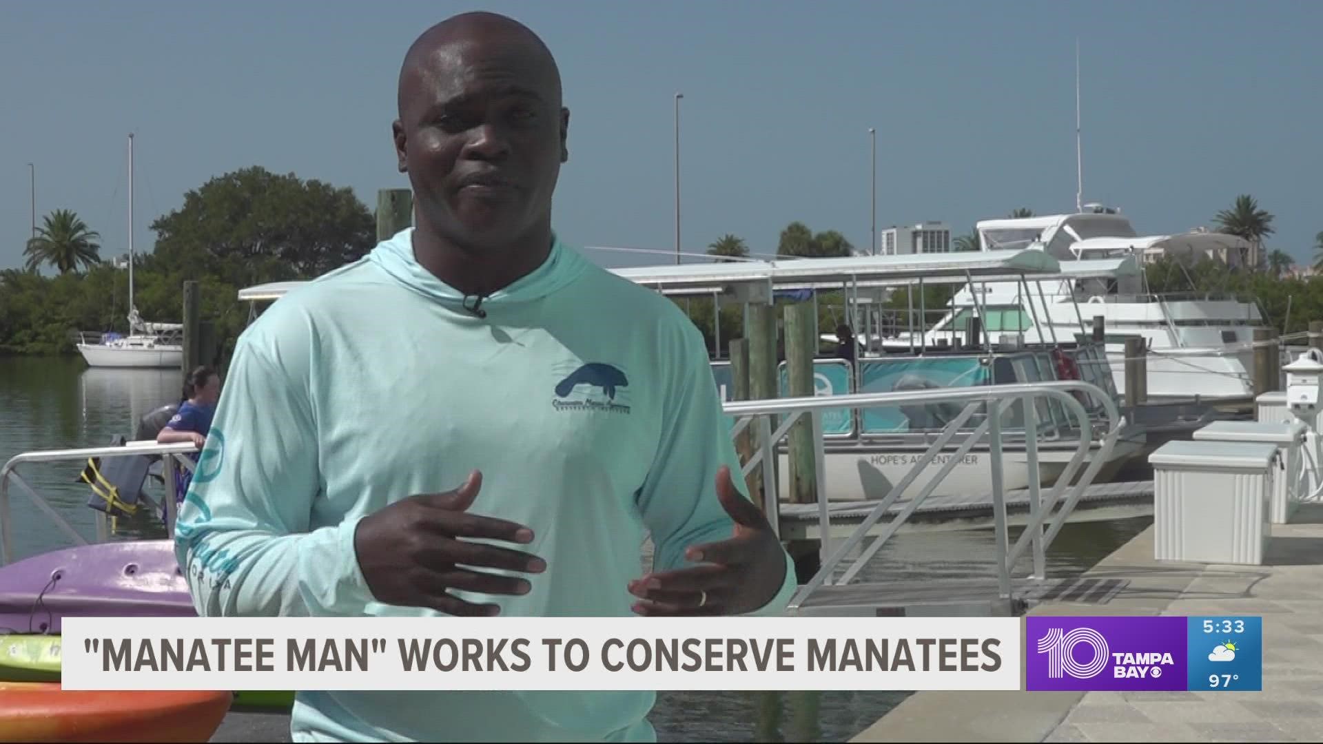 At just the age of 11, Jamal Galves found his calling in life to help manatees.