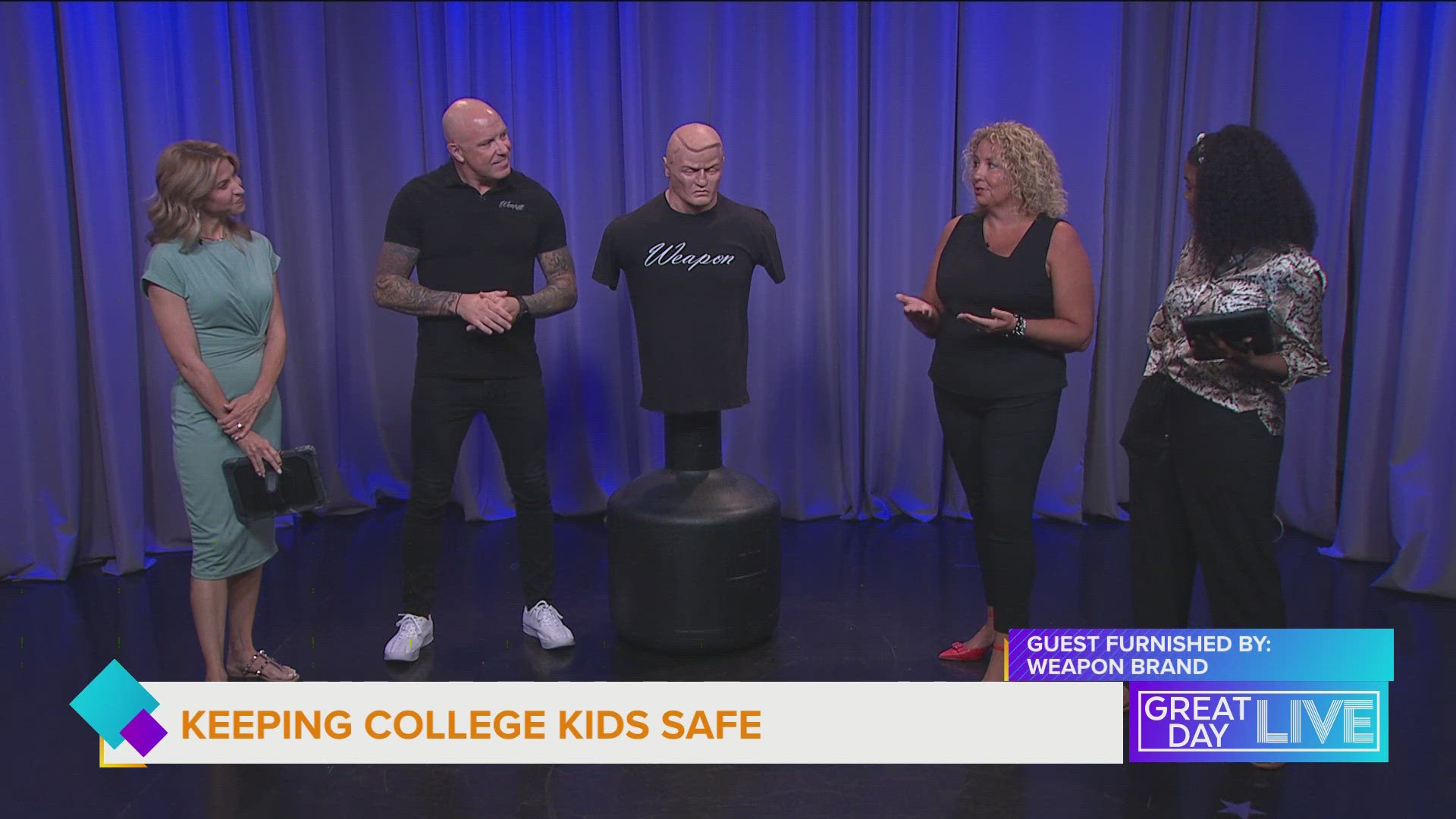 Self-defense experts and the owners of Weapon Brand share tips on how to keep college students safe on and off campus.