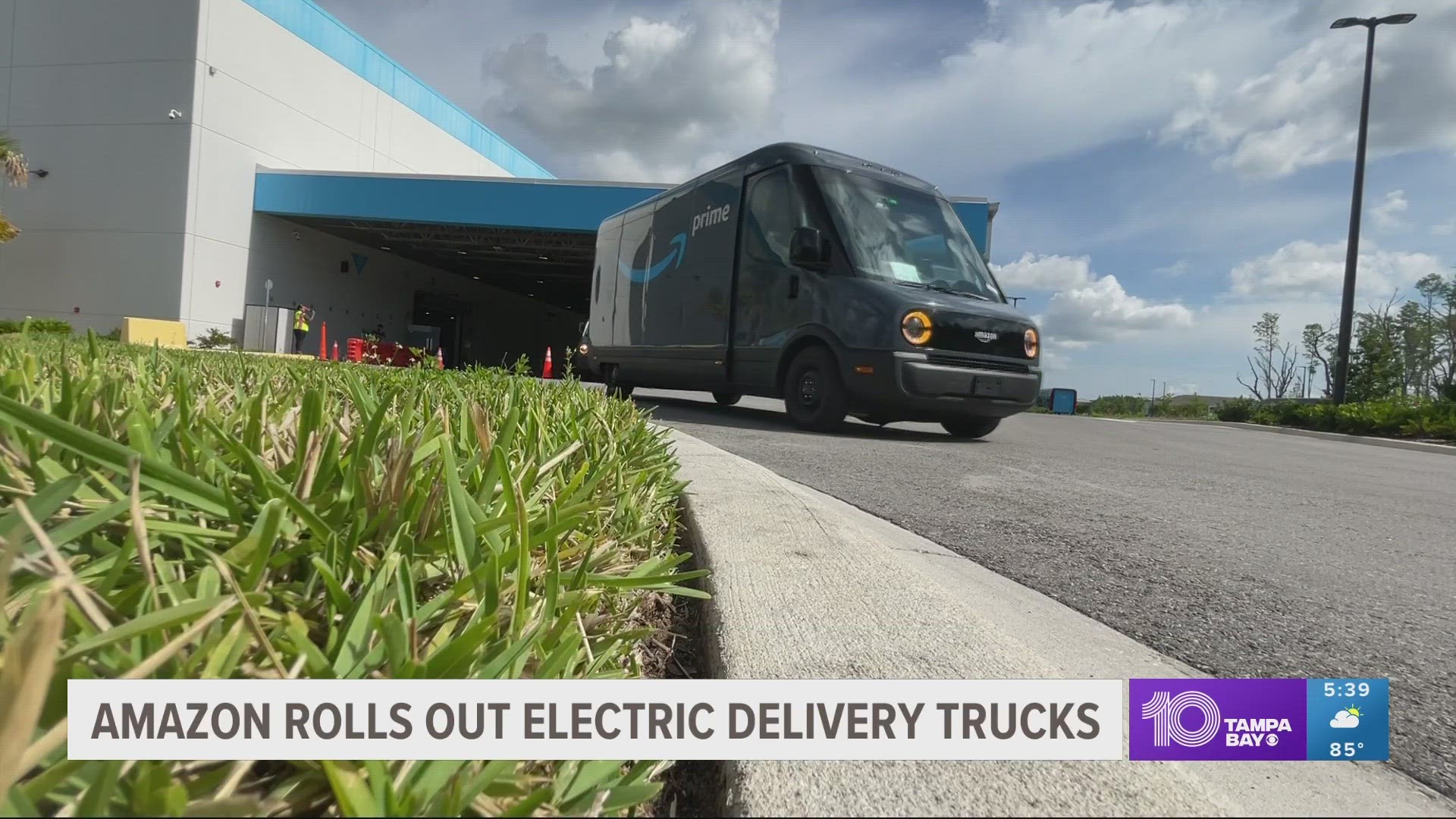 Amazon expects to roll out 100,000 electric delivery trucks by 2030.