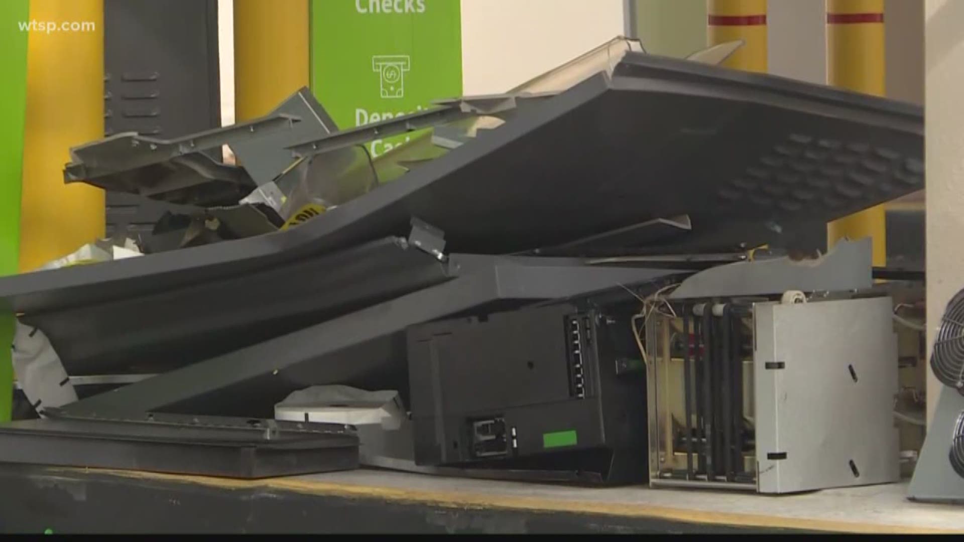 The Hillsborough County Sheriff's Office said it's trying to figure out if a recent ATM explosion in Valrico is connected to other ATM explosions in the area.