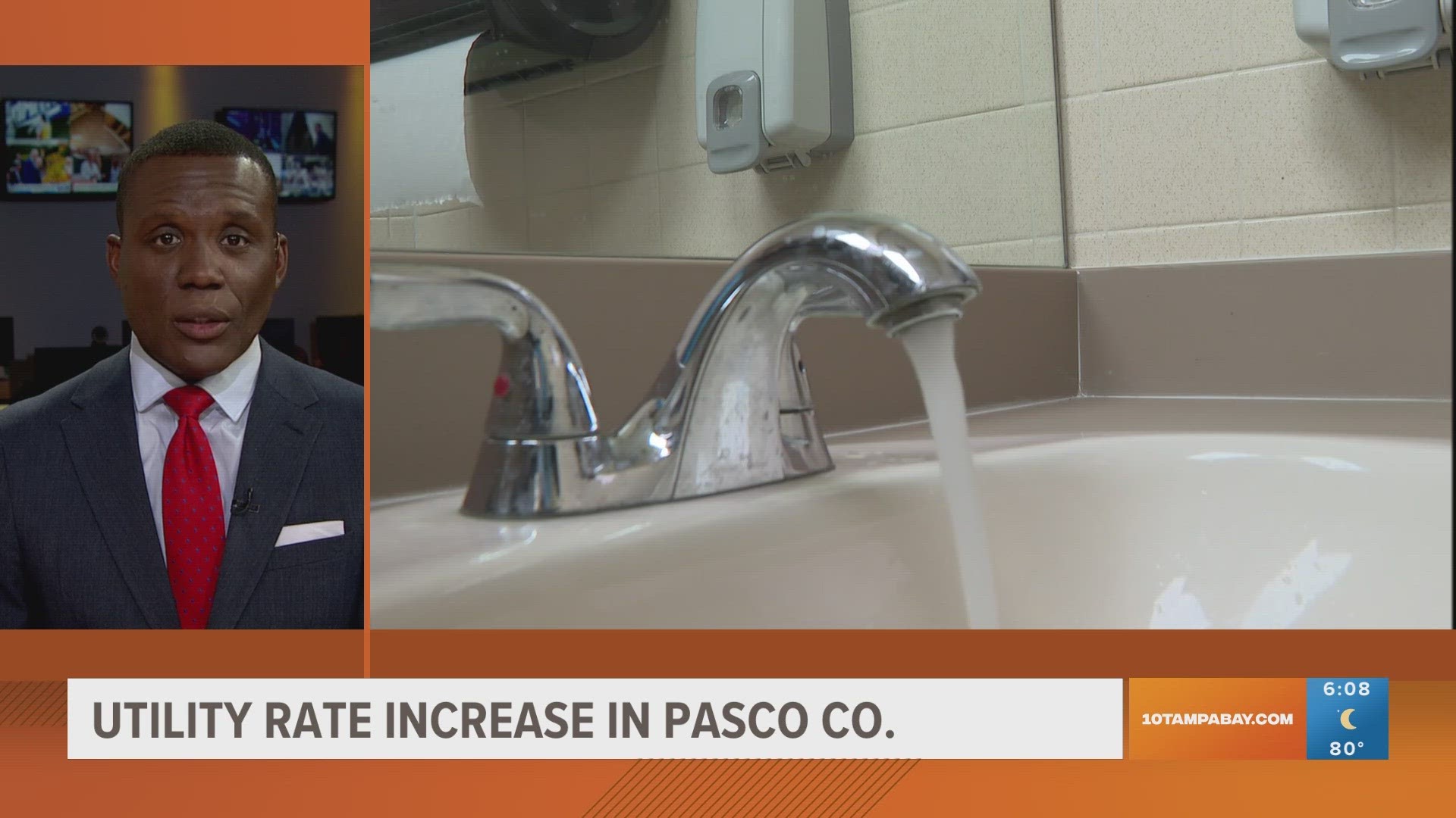 A look at the increased rates expected to hit utility bills in Pasco County.