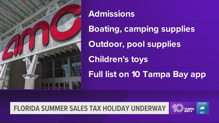 Florida's 'Freedom Summer:' What you can buy and save without paying sales tax