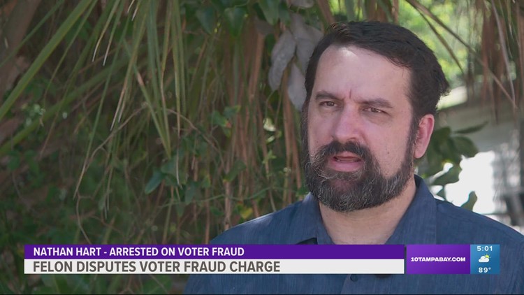 Florida felon arrested for voting didn't know he was ineligible | wtsp.com