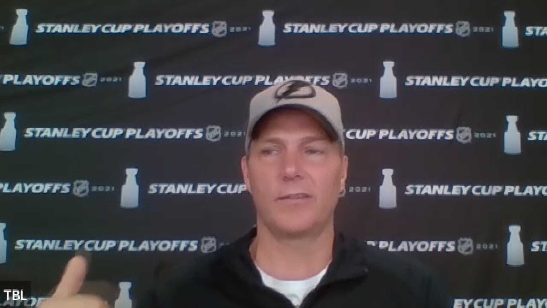 Hear Jon Cooper ahead of game four of the Stanley Cup semi-finals