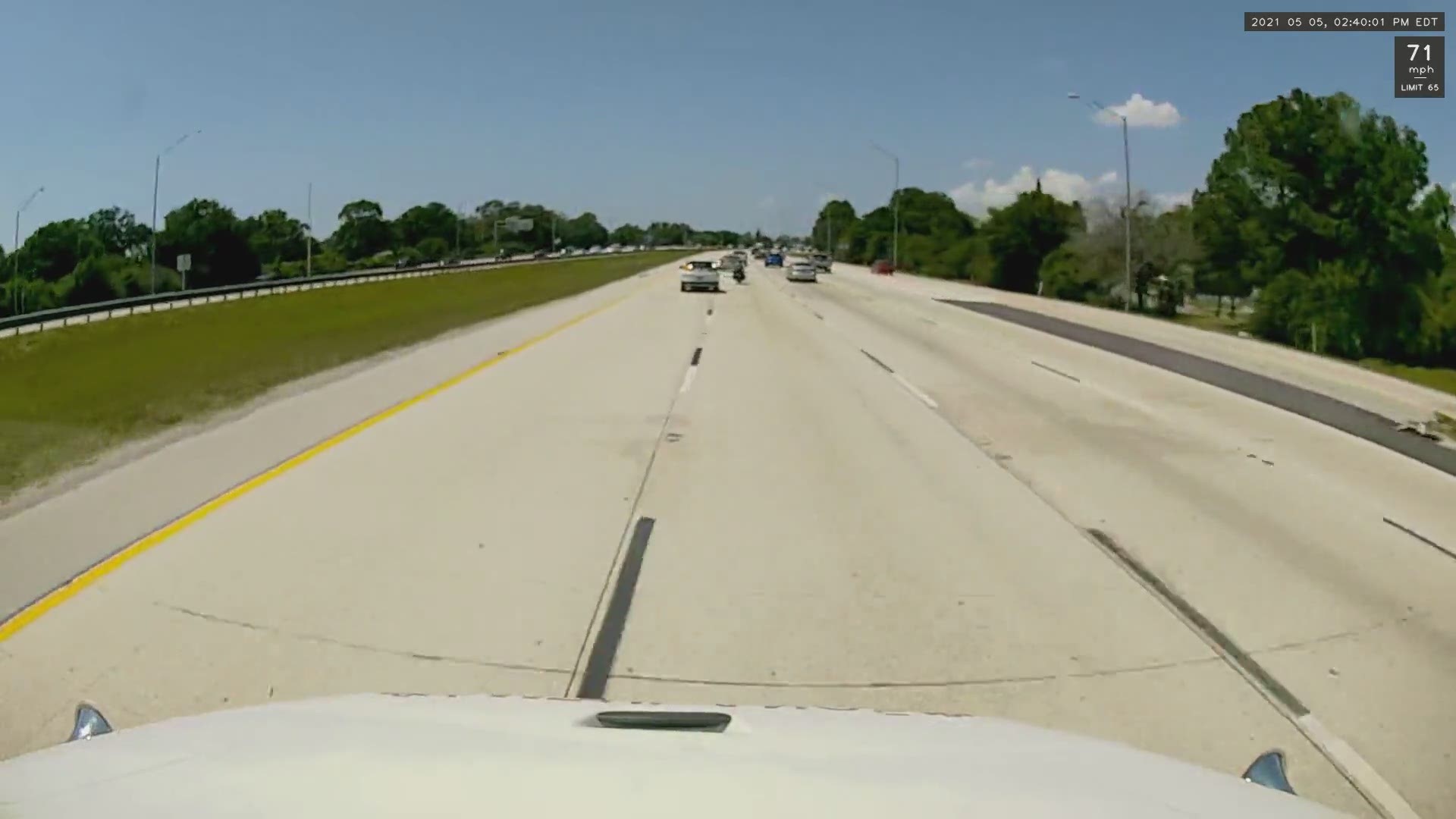 FHP says the crash was the result of a driver on I-275 losing control of their car.