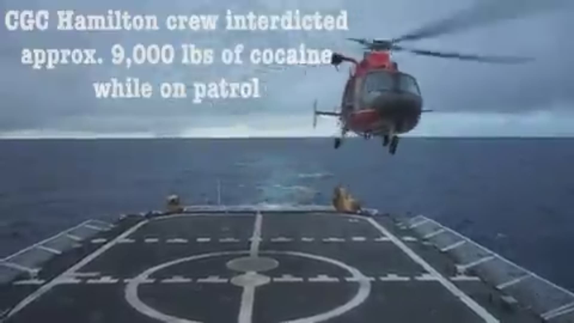 The U.S. Coast Guard will unload drugs seized in international waters off the coasts of Mexico and Central and South America.

Officials said in a news release that the agency will offload 26,000 pounds (11793 kilograms) of cocaine and 1,500 pounds (680 kilograms) of marijuana at Port Everglades in Fort Lauderdale on Thursday morning.