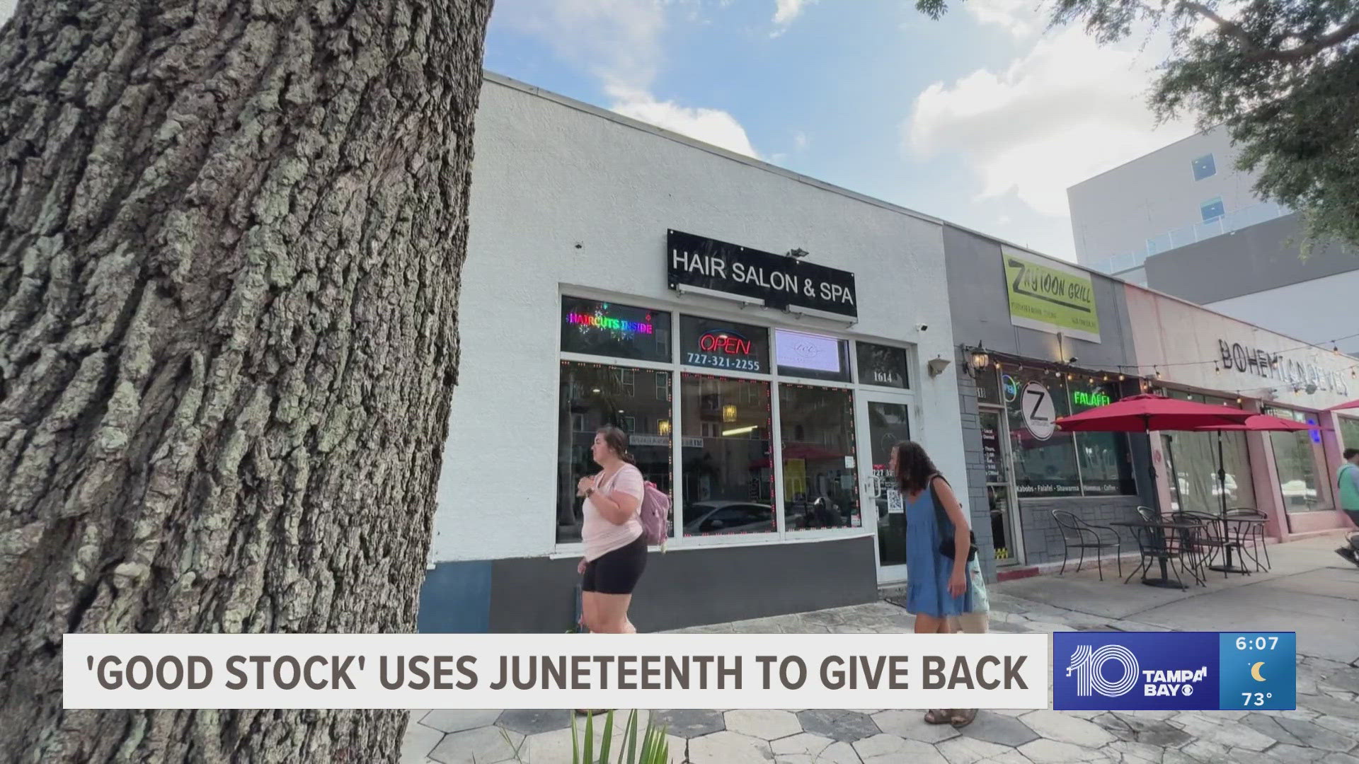 Good Stock told 10 Tampa Bay they want to use the national holiday to teach kids not only about slavery and how it impacts opportunities today but also empower them.