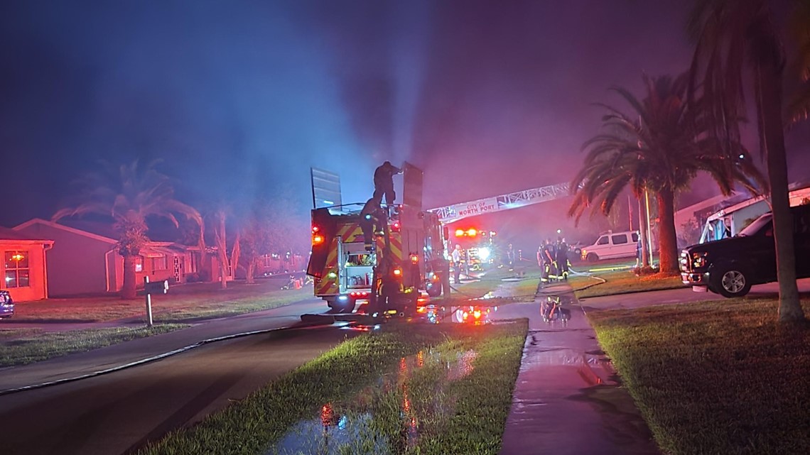 Man killed in North Port house fire