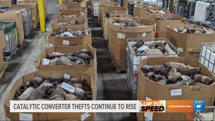Up To Speed: Catalytic converter thefts are on the rise
