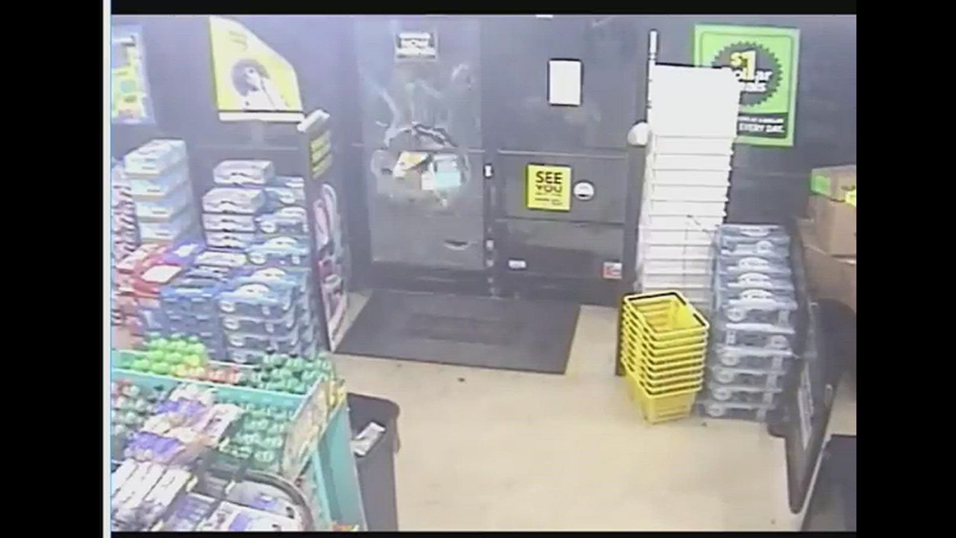 The man reportedly stole more than $3,000 of cigarettes.