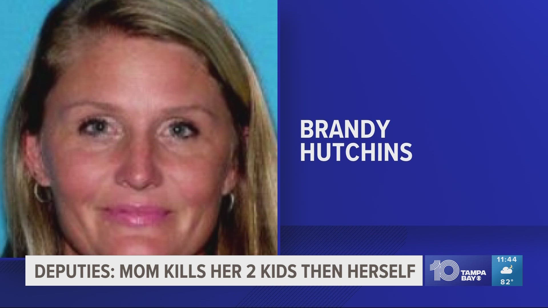 Brandy Hutchins, 43, refused to turn over her 10-year-old son to her ex-husband due to custody reasons, officials say.