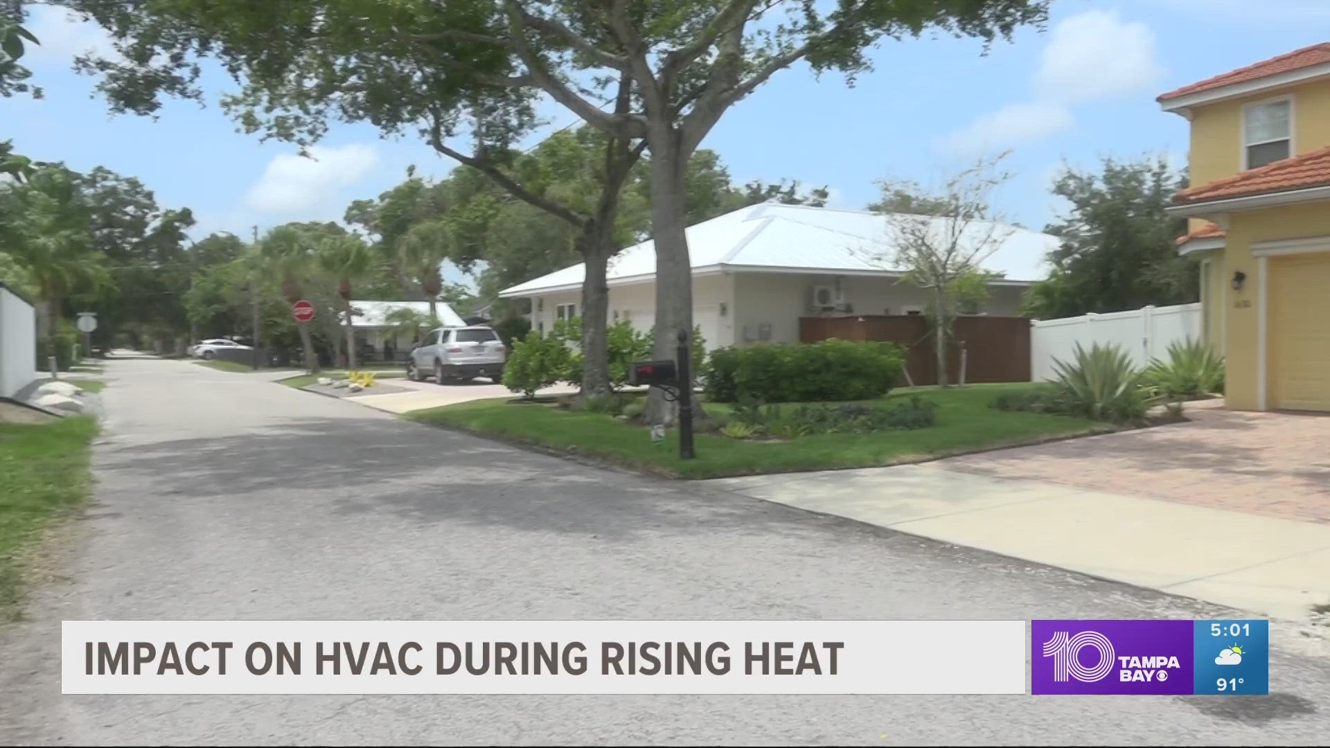 Experts also say if you see anything alarming with your HVAC system get it checked out right away.